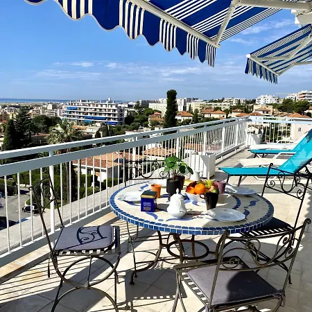 VUE DES ANGES AP4238 By Riviera Holiday Homes Niza Exterior foto